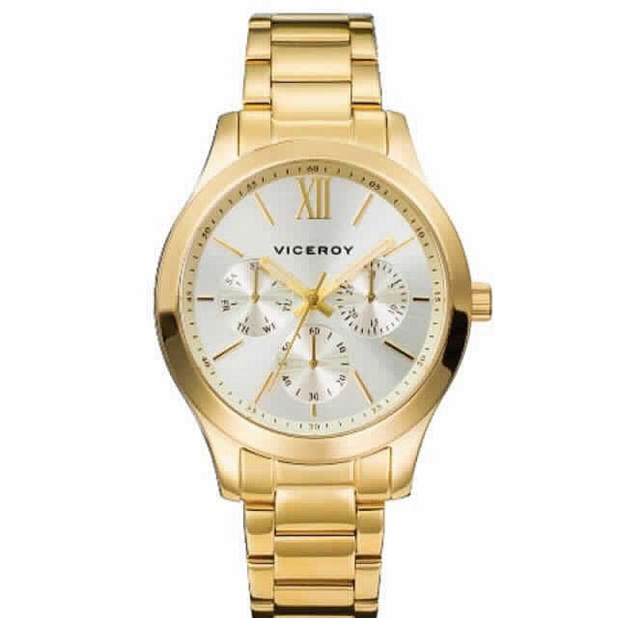 Jolfer Joyeros Reloj Multifunci N Viceroy Mujer Acero 401070-93 New