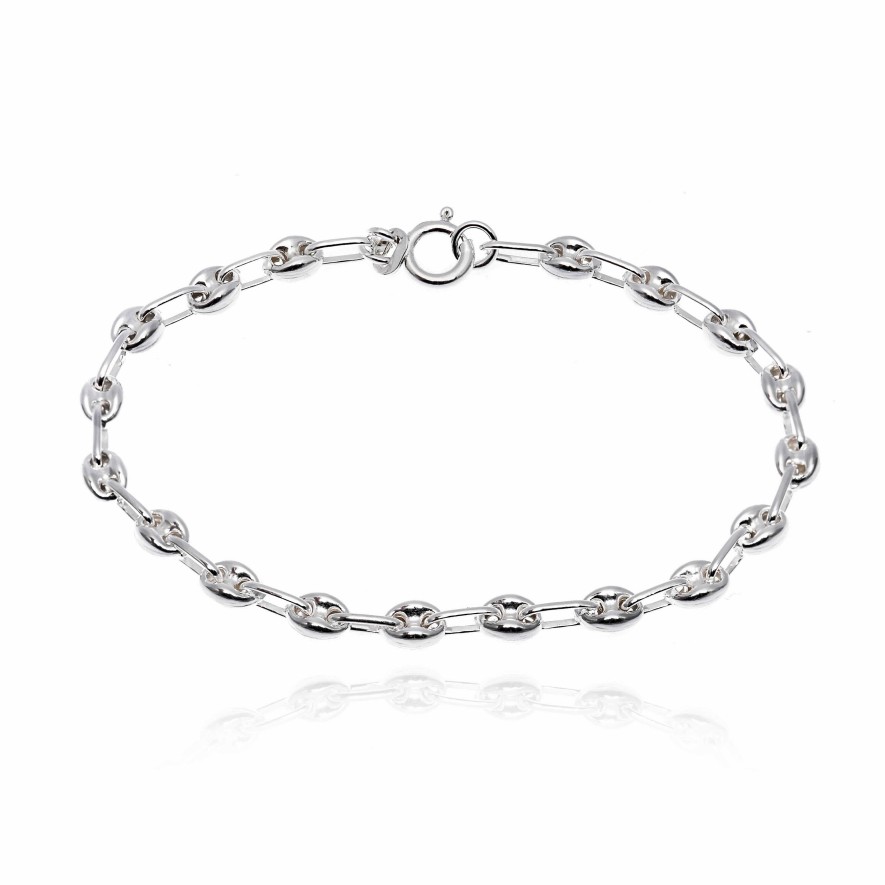 Jolfer Joyeros Pulsera Calabrote Plata De Ley | 19 Cm Best