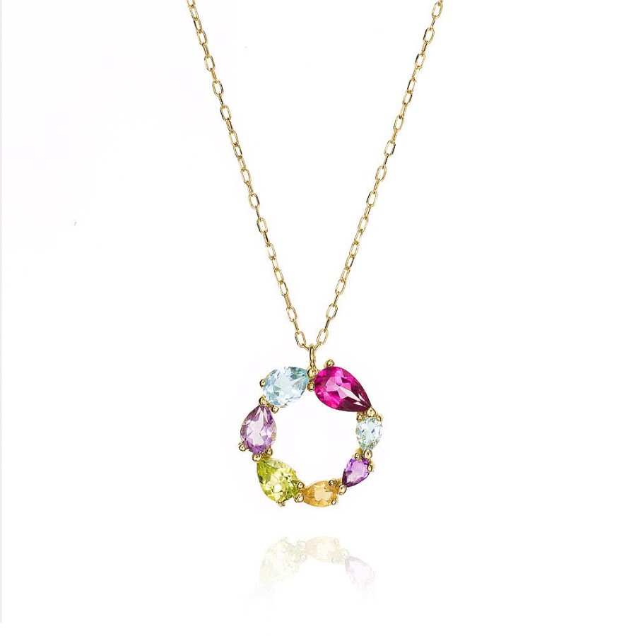 Jolfer Joyeros Colgante Con Cadena Oro 18K Tutti Frutti Best