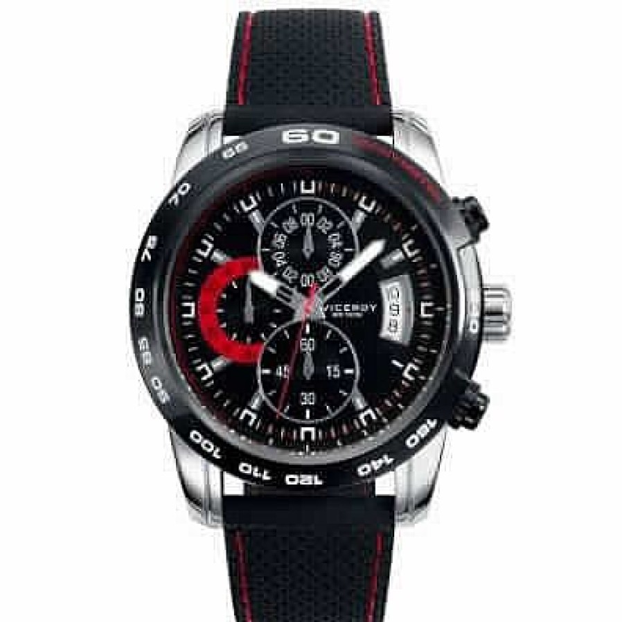 Jolfer Joyeros Reloj Cron Grafo Viceroy Silicona Hombre 40421-57 Best