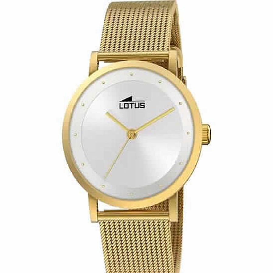 Jolfer Joyeros Reloj 3 Agujas Lotus Mujer Acero 18791/1 Online