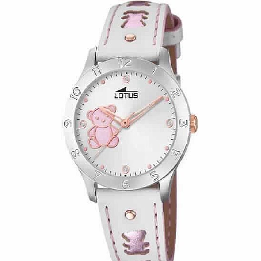 Jolfer Joyeros Reloj 3 Agujas Lotus Ni A Piel 18657/B Clearance