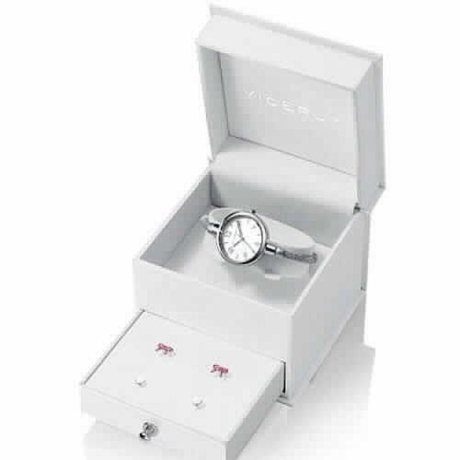 Jolfer Joyeros Pack Reloj Y Pendientes Viceroy Ni A 401084-95 Hot