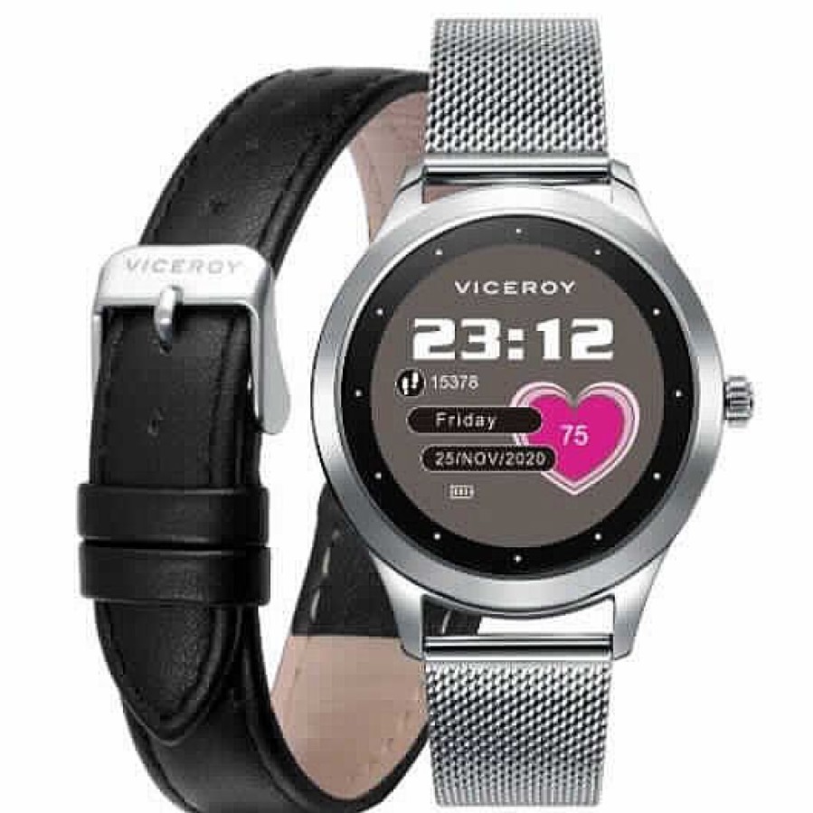 Jolfer Joyeros Reloj Smart Viceroy Mujer Acero 401142-80 Wholesale